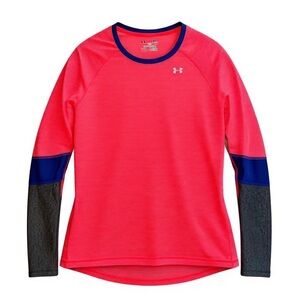 Youth under Armour pink and Blue Long Sleeve Shirt